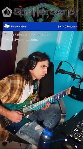 Song 3 Jam Let’s Go! 😤🎸 #MetalGuitar #MusicStream #ShatterScript