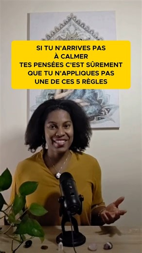 Mélinda✨Coach pro et Energéticienne pour les Entrepreneures on Instagram: "Quand tes pensées tournent en boucle, ce n’est pas parce que tu manques de maîtrise. C’est souvent parce que ton espace intérieur est saturé. Tu avances, tu décides, tu portes beaucoup mais ton mental reste en alerte, même dans les moments censés être calmes. Ce bruit constant finit par t’éloigner de ton corps, de ton intuition, de ce point d’ancrage où la clarté revient naturellement. Et si le vrai apaisement ne venait p