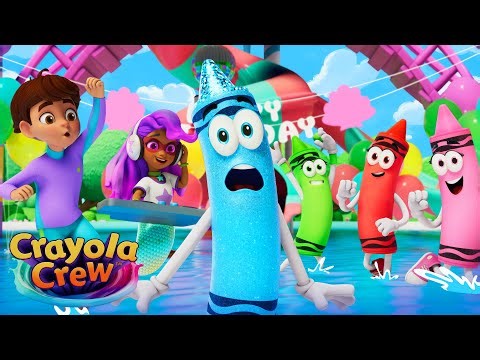 NEW! Fizz Can't Dance! | Crayola Crew Full Episode | Fun Imagination Cartoons for Kids
