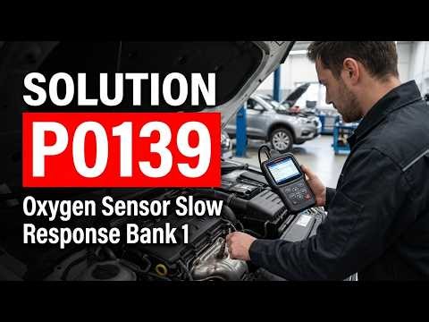 HOW TO FIX P0139 OBD II ERROR CODE - Oxygen Sensor Slow Response Bank 1