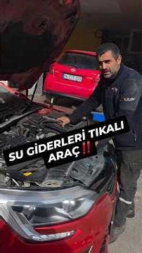 ARAÇTA SU GİDERLERİ TIKALI🤔#ikizleroto #renault #araba
