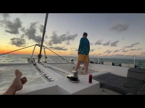 Spectacular sunset in Cayman Islands