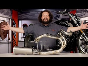 Akrapovic Open Line Exhaust for Harley V-Rod Review at RevZilla.com