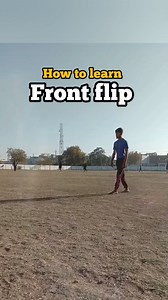 26K views · 931 reactions | Front flip tutorial #tutorial #gymnastics #short #fbshorts | Lokesh Ahirwar | Facebook