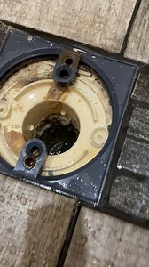 Does this shower drain pipe look normal?