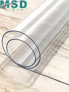[Hot Item] PVC Crystal Film Clear Sheet Table Cloth Using
