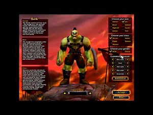 World of Warcraft Alpha: Character Creation