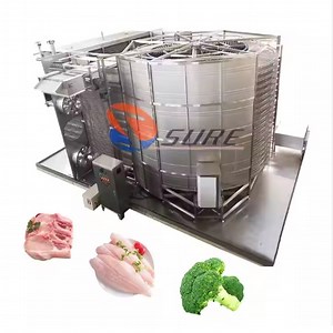 [Hot Item] Quick IQF Freezing Machine Single Spiral Freezing Machine