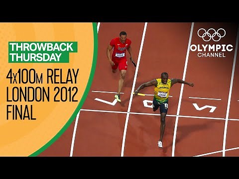 Jamaica beat the Men's 4x100m Olympic Record at London 2012 | Throwback Thursday