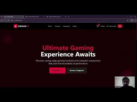 Originpc -🚀 Full-Stack Gaming & Computer E-Commerce Platform | MERN Stack Development