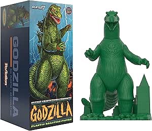 Super7 Toho Godzilla (Model Kit in Box) - 3.75" Toho Godzilla Action Figure Classic Movie Collectibles and Retro Toys