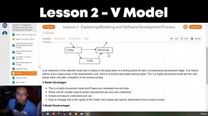 Lesson 2 Software Development Life Cycle (SDLC) V Model || CodeLikeLD Tagalog Discussion