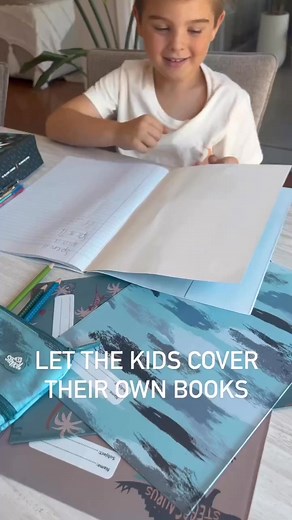 19K views · 213 reactions | Say goodbye to late-night sticky book cover struggles! ✂️✨ Our easy, slip-on, reusable book covers are here to save the day (and your sanity). With a perfect fit for every school book, Back-to-School just got a whole lot easier! Shop our extensive range online now! | Spencil | Facebook