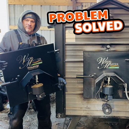 66K views · 1K reactions | The solution to the issues I was having with my WoodMaster 4400 outdoor wood boiler was solved by replacing the door. More of everything Back 40 Firewood here: https://linktr.ee/back40firewood #firewood #wood #freeheat #woodheat #boiler | Back 40 Firewood | Facebook