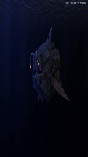 The Ocean's SCARIEST Secret: 5 Creatures That GLOW In The Abyss! #Shorts