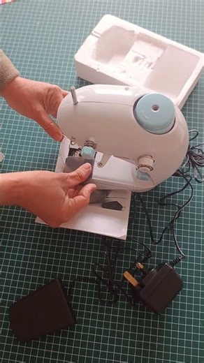 For my little designer #creativekids #tiny #craft #momlife #kids #sewing #machine #shorts