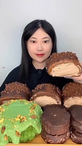 11K views · 199 reactions | Chocolate Whipped Cream Roll Cake Dessert | Xiaoyu Asmr | Chi-Chi Asmr | Facebook