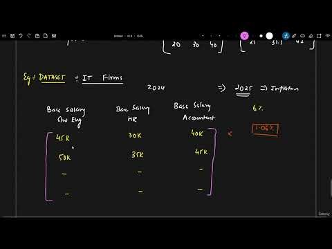 02. Introduction To Linear Algebra - 08.Matrices Operation