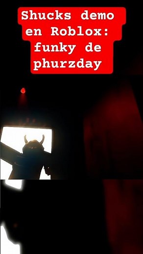 shucks demo en Roblox funky de phurzday #roblox #fnfmod