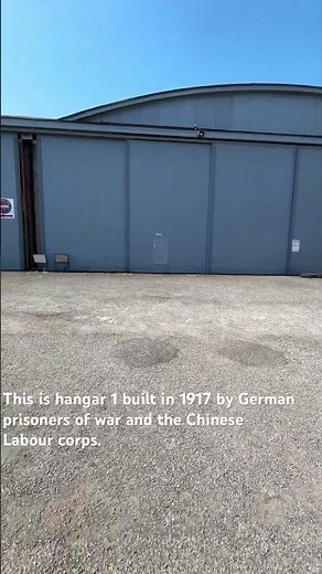 Hangar 1, Old Sarum Airfield. This hangar houses Boscombe Down Aviation Collection.