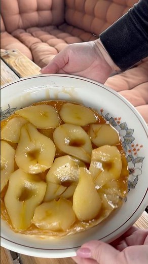 I Made This Pear Tart in 5 Minutes… Only 2 Ingredients 😳