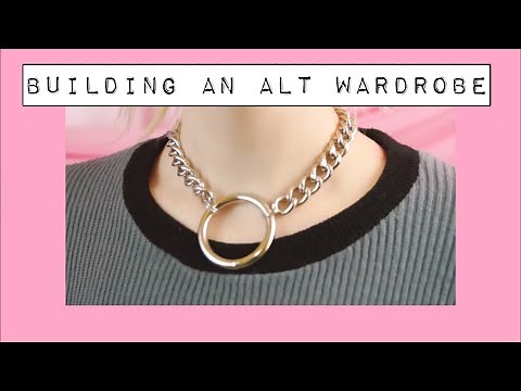 Creating A Darker Alternative Fashion Wardrobe ⛓🖤🧷 Method and Lookbook PLUS 9+ DIY Projects