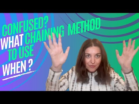 Dana Do's: What #chaining method to use when?