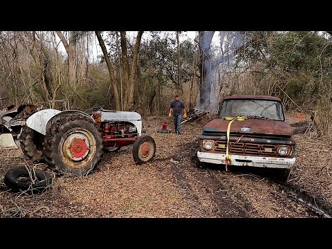 Farm Truck Fail! Stuck In The Mud (A Day On The 140 Year Old Farm Part 2)