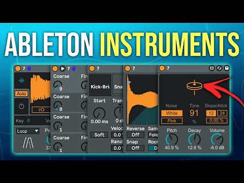 5 Ableton Stock Instruments That Are INSANELY Good!