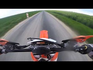 KTM 250 EXC TOP SPEED