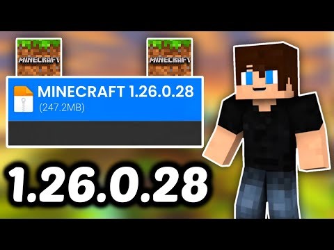 🔗 Descargar Minecraft 1.26.0.28 Patch Apk Mediafire | Minecraft 1.26.0.28 Download