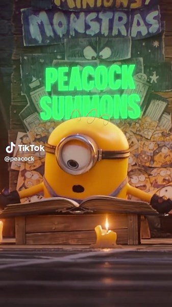 Summoning Minion energy this Halloween 🙂‍↕️ #MinionsAndMonsters arrives October 28 on Peacock. #Minions #Halloween #Illumination #Animation