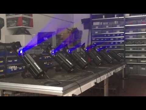 Clay Paky Miniscan HPE - 300W HTI Scan - test run after check up