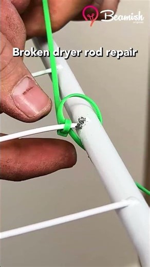 Broken dryer rod repair #diy #rod #fix