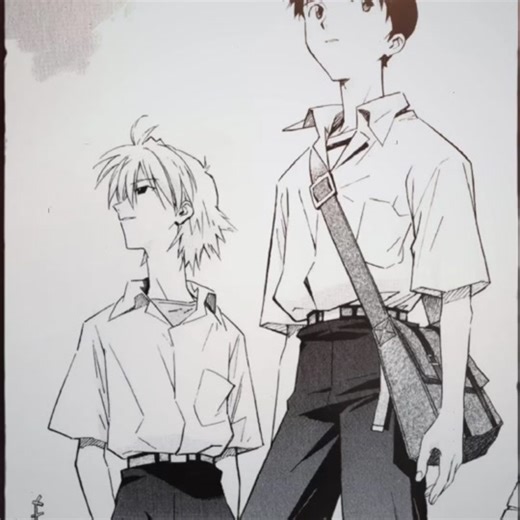 Unique Kaworu Manga Moments in Neon Genesis Evangelion