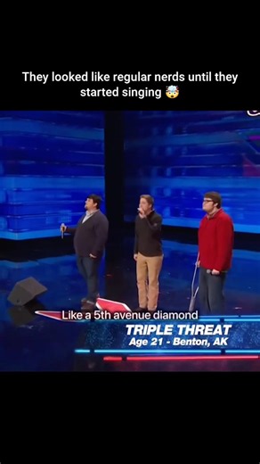 They looked like regular nerds until they started singing #music #musicvideo #shorts #agt