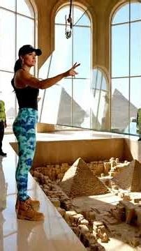 🏜️🏺💎 I BUILT AN ANCIENT EGYPT BEDROOM! 🛌✨Walking Over REAL Pyramids! 😱🔥