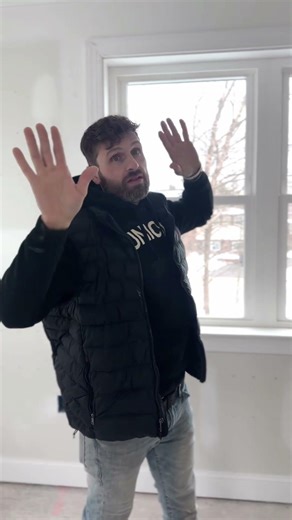 An angled tray ceiling hits differently than anything you’d find in a spec home