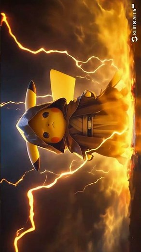 Epic Pikachu in the Storm ⚡ | Cinematic Pokémon Short