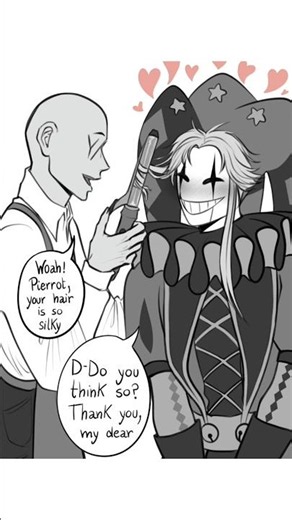 Pierrot x MC x Harlequin!😳🔥The Freak Circus Comic Dub