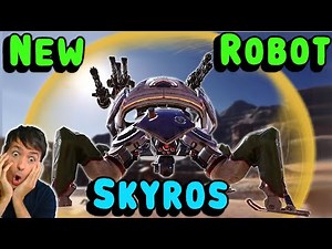 OMG! New Robot SKYROS: War Robots News & Gameplay WR