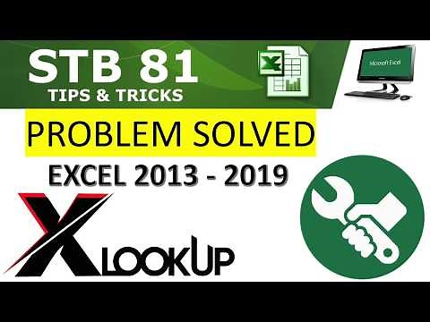 Adding XLOOKUP Function to Excel 2013-2016 | How to get the XLOOKUP Function to work in Excel