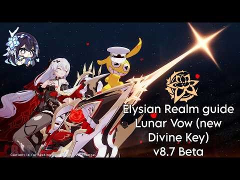 Lunar Vow (new Divine key) ER gameplay - Stelar Outburst [Beta v8.7]