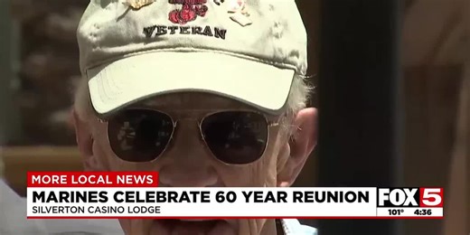 Marines celebrate 60-year reunion in Las Vegas
