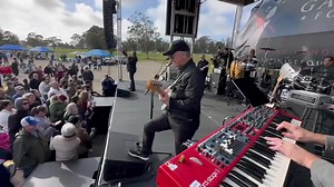 Great weekend with back to back concerts supporting our nation’s military. First at Naval Medical Center San Diego uplifting our wounded heroes, their families and caregivers, and the incredible hospital workers. Then today, at Vandenberg Air Force Base to remind our servicemen and women that we do not forget their sacrifices. | Gary Sinise