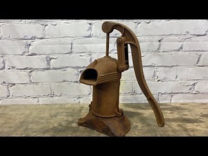 Red Jacket Hand Water Pump Restoration