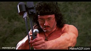 UHF (12/12) Movie CLIP - Rambo Parody (1989) HD on Make a GIF