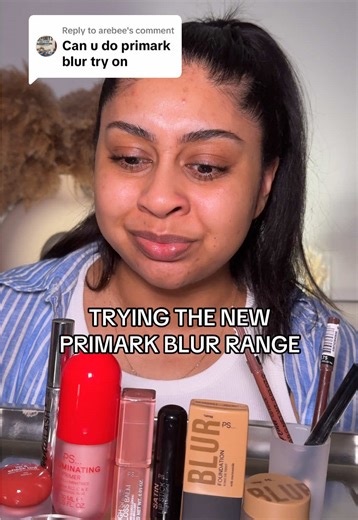 Trying the New Primark Blur Makeup Range Review
