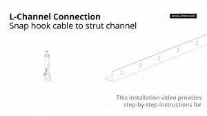 Acoufelt: Snap Hook to Strut Channel Installation Video