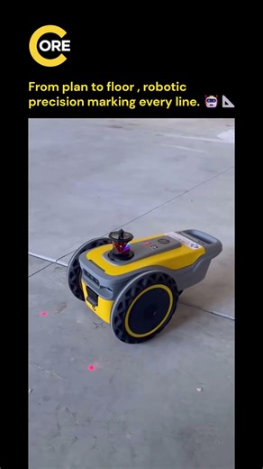 Robot Drawing Architecture Design on Floor #shorts